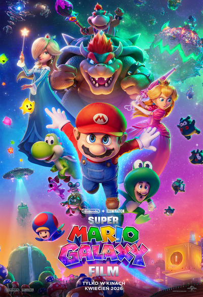 Plakat wydarzenia:  Super Mario Galaxy Film, 2D, Dubbing 